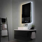 LED Spiegel Vertikal | Touch-Schalter | Anti-Beschlag-Funktion | Einstellbare Farbtemperatur - Reyze Seria Edge Model 7